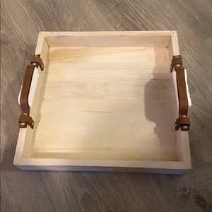 Mark and Graham Washed wood tray